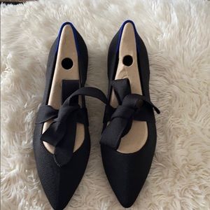 Rothy’s Black Mary Jane Flats